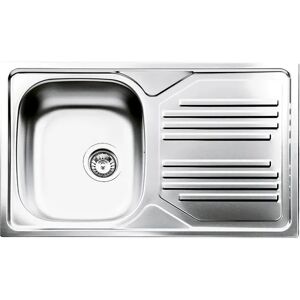 Smeg LYP861R Omni Stainless Steel Single Bowl Inset Sink - Stainless Steel