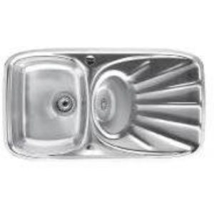 CDA Stainless Steel Single Bowl Sink RS1SS - Stainless Steel