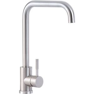 CDA TC61SS Stainless Steel Single Lever Tap - Stainless Steel