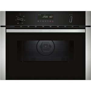 NEFF C1AMG84N0B Stainless Steel Built In Combi Microwave Oven - Black / Stainless