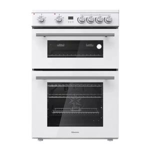 Hisense HDE3211BWUK 60cm White Electric Ceramic Cooker - White