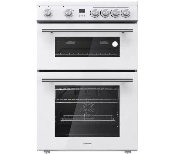 Hisense HDE3211BWUK 60cm White Electric Ceramic Cooker - White