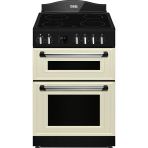 Creda C60CMRCRM 60Cm Cream Mini Ceramic Range Cooker - Cream