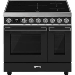 Smeg CPF92IMA Portofino Electric Induction Range Cooker - Anthracite