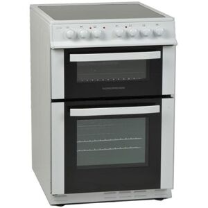 Nordmende CTEC61WH White 60cm Ceramic Double Oven Cooker - White