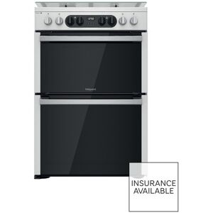 Hotpoint HDM67G8C2CX Stainless Steel Dual Fuel 60cm Cooker - Stainless Steel