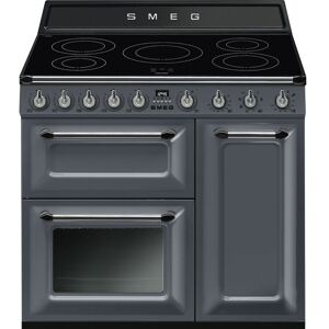 Smeg TR93IGR2 90Cm Grey Victoria Electric Induction Range Cooker - Grey