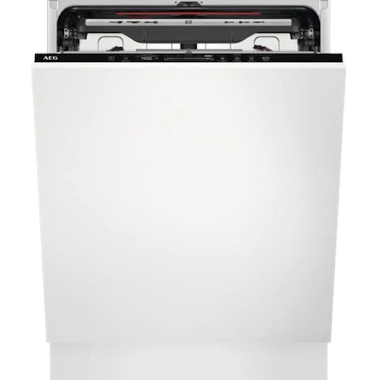 AEG FSE74747P 60Cm Black Fully Integrated Dishwasher - Black