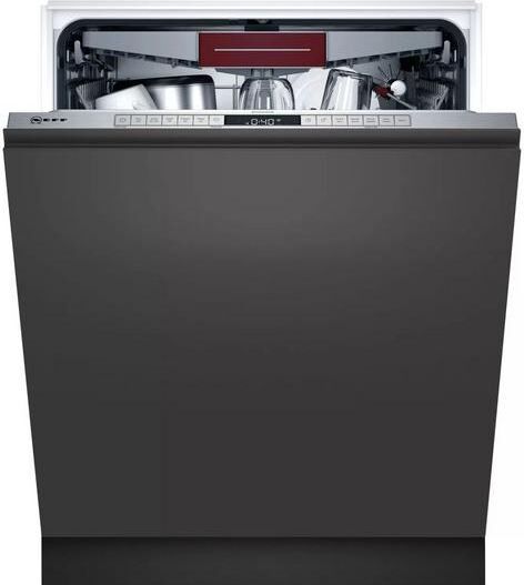 NEFF S155HCX27G Wifi Connected Fully Integrated Dishwasher - Stainless Steel