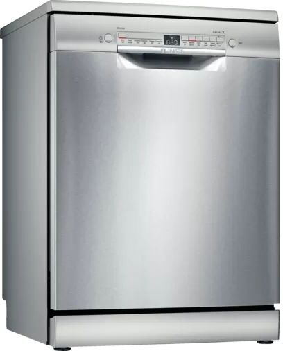 Bosch SMS2HVI66G Serie 2 Freestanding Silver Dishwasher - Silver