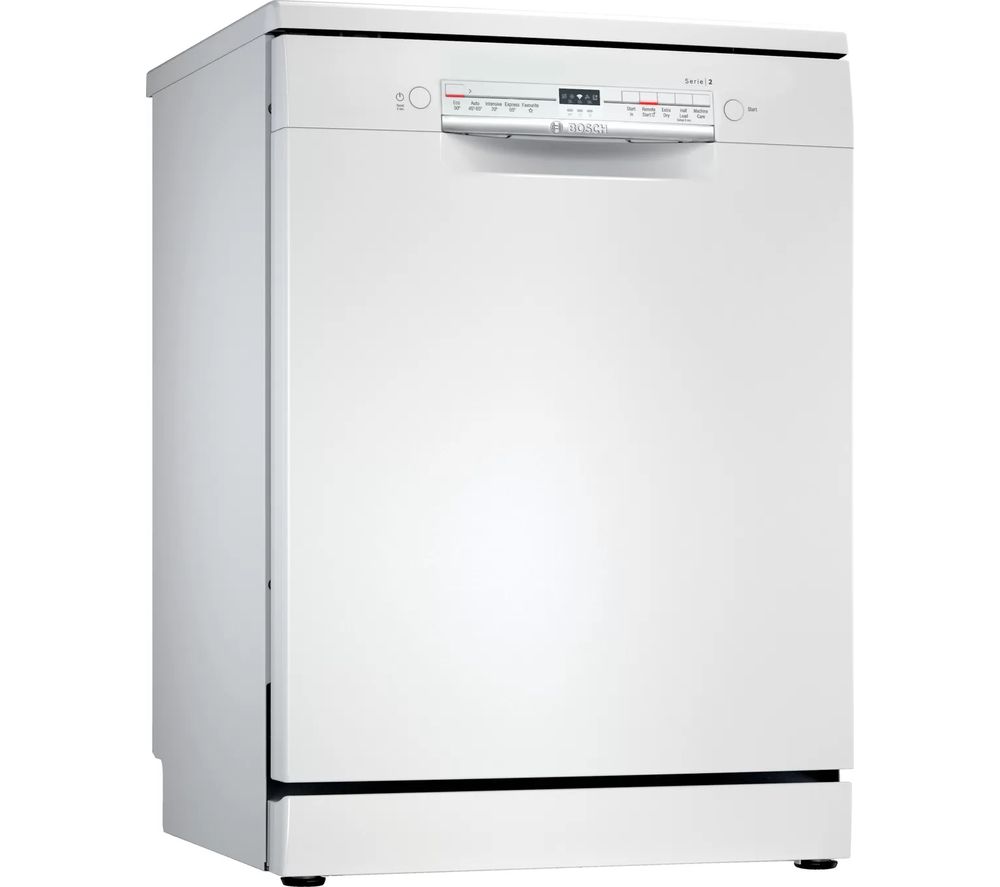 Bosch SMS2ITW08G 60cm White Freestanding Dishwasher - White