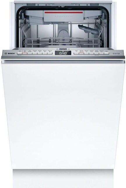 Bosch SPV4EMX21G Wifi Connected Fully Integrated Slimline Dishwasher - Stainless Steel