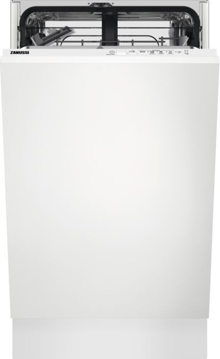 Zanussi ZSLN1211 White Built-In Slimline Dishwasher - White