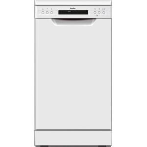 Amica ADF450WH White Freestanding Slimline Dishwasher - White