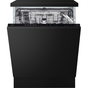 CDA CDI6121 Full Size Integrated Dishwasher - Black