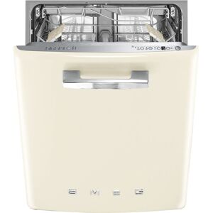 Smeg DIFABCR 60cm Cream 50s Retro Style Built-In Dishwasher - Cream