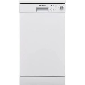 Nordmende DW49WH White Freestanding Slimline Dishwasher - White