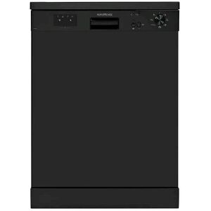 Nordmende DW67BL Black Freestanding Dishwasher - Black