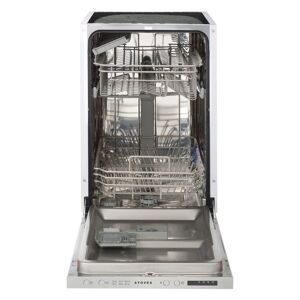 Stoves SDW45 45cm Slimline Fully Integrated Dishwasher - White