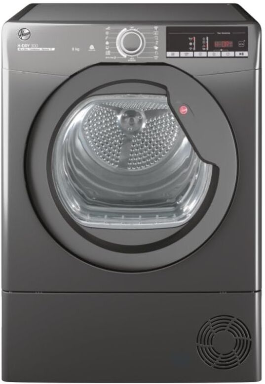 Hoover HLEC8TRGR 8kg Graphite Condenser Tumble Dryer - Graphite