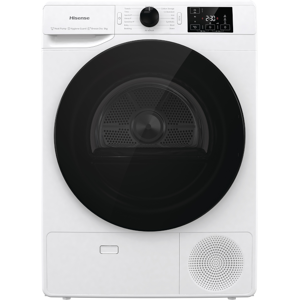 Hisense DHGE904 White 9kg Heat Pump Tumble Dryer - White