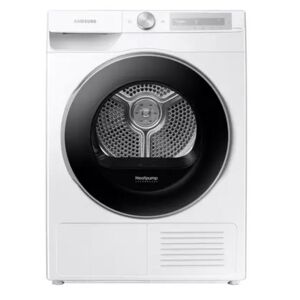 Samsung DV90T6240LH/S1 White and Black 9Kg Series 7 Heat Pump Tumble Dryer - White