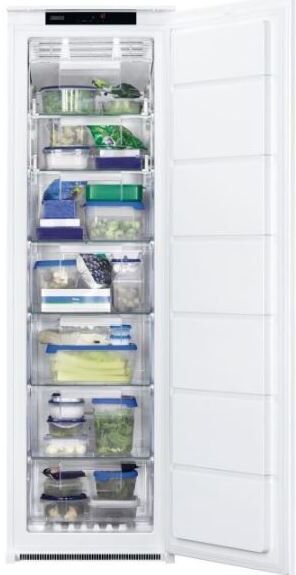 Zanussi ZUNN18FS1 White Built In Freezer - White