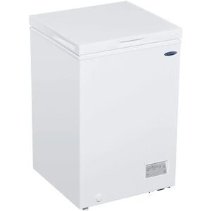 Ice King CF100WE Freestanding White Chest Freezer - White