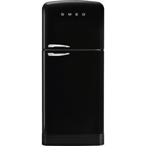 Smeg FAB50RBL5 Black 50s Retro Style Fridge Freezer - Black
