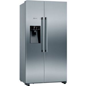 NEFF KA3923IE0G Stainless Steel American Style Fridge Freezer - Stainless Steel