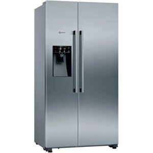 NEFF KA3923IE0G Stainless Steel American Style Fridge Freezer - Stainless Steel