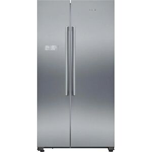 Siemens KA93NVIFP Stainless Steel American Fridge Freezer - Stainless Steel