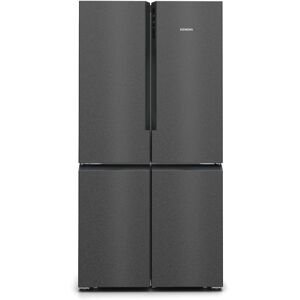 Siemens KF96NAXEAG Black Stainless Steel American Style Fridge Freezer - Black Steel