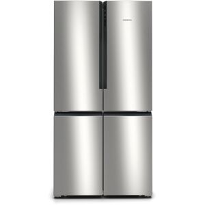 Siemens KF96NVPEAG Silver Freestanding American Style Fridge Freezer - Silver