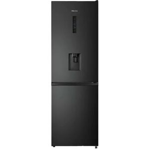 Hisense RB395N4WFE 60cm Black 60/40 Freestanding Fridge Freezer - Black