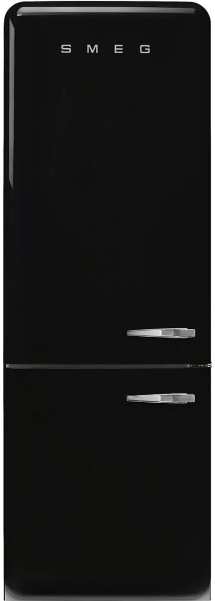 Smeg FAB38LBL5 Black 50s Retro Style Fridge Freezer - Black