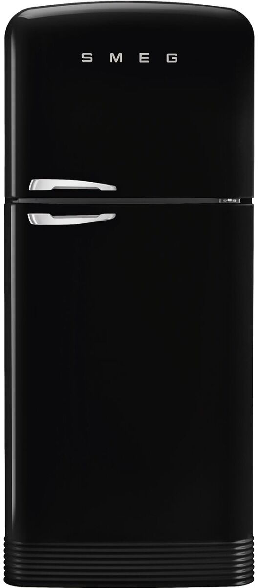 Smeg FAB50RBL5 Black 50s Retro Style Fridge Freezer - Black