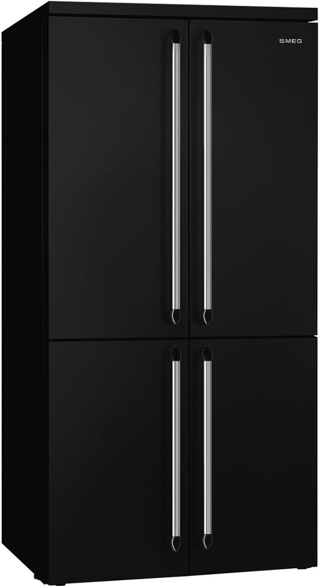 Smeg FQ960BL5 Black American Fridge Freezer - Black