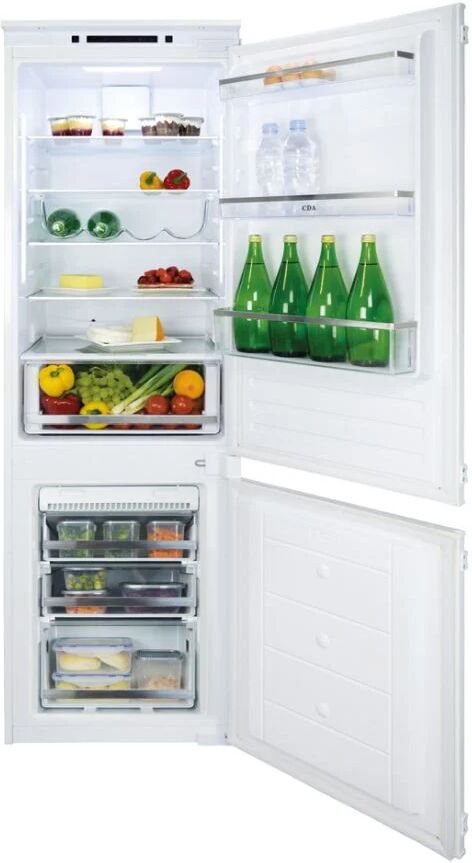 CDA FW927 White Integrated 70/30 Fridge Freezer - White