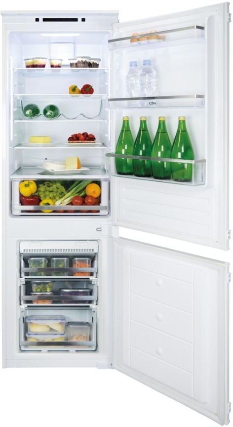 CDA FW927 White Integrated 70/30 Fridge Freezer - White