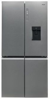 Haier HTF-520IP7 Silver American Style Fridge Freezer - Silver