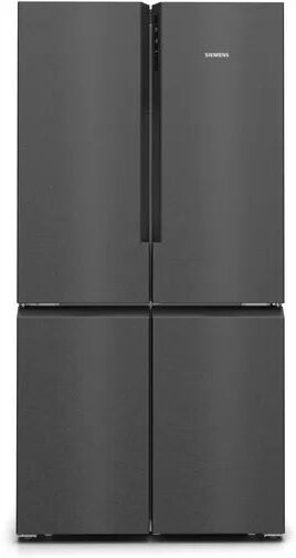 Siemens KF96NAXEAG Black Stainless Steel American Style Fridge Freezer - Black Steel