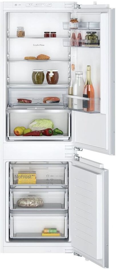 NEFF KI7867FE0 Integrated 70/30 Frost Free Fridge Freezer - White