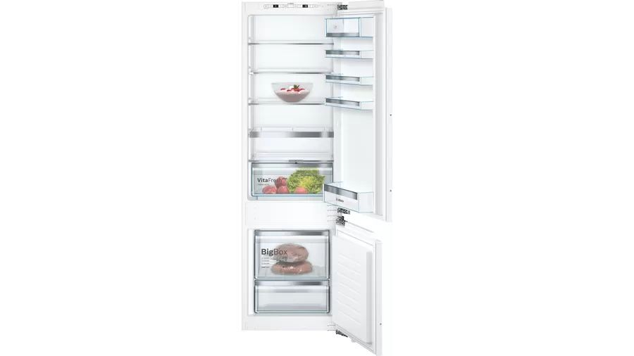 Bosch KIS87AFE0G White Integrated Fridge Freezer - White