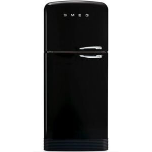 Smeg FAB50LBL 80.4cm Black 50's Retro Style Fridge Freezer - Black