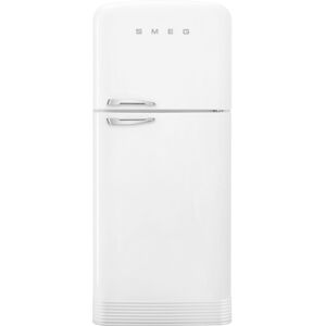 Smeg FAB50RWH5 White 50s Retro Style Fridge Freezer - White