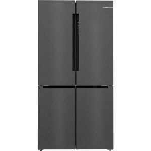 Bosch KFN96AXEA Black/Stainless Steel Frost Free American Fridge Freezer - Black / Stainless