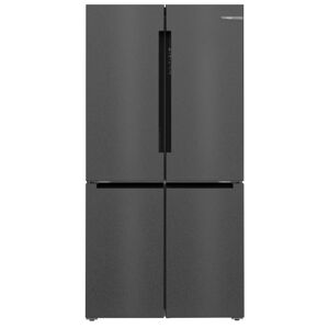 Bosch KFN96AXEA Black/Stainless Steel Frost Free American Fridge Freezer - Black / Stainless