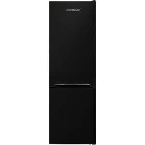 Nordmende RFF60404BL Black Freestanding Low Frost Fridge Freezer - Black