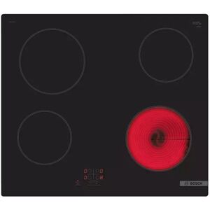 Bosch PKE61RAA8B Series 2 60Cm Ceramic Black Glass Hob - Black